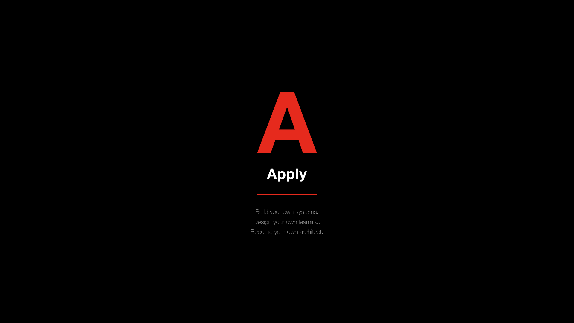 A - Apply